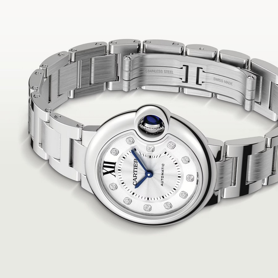 Đồng Hồ Cartier Ballon Bleu De Cartier Watch Nữ Xám